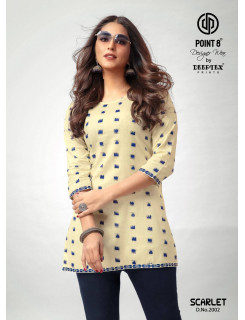 Deeptex Point 8 Scarlet vol 2 Ladies Tops Catalog at Wholesale Rate Deeptex Point 8 Scarlet vol 2 Ladies Tops Catalog at Wholesale Rate