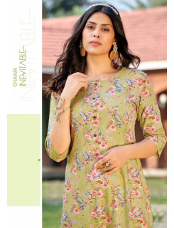 Zoori Akshara Vol 24 Printed Kurti Catalog at Wholesale Rate 