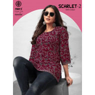 Deeptex Point 8 Scarlet vol 2 Ladies Tops Catalog at Wholesale Rate Deeptex Point 8 Scarlet vol 2 Ladies Tops Catalog at Wholesale Rate