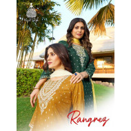 Kajal Style Rangrez Vol 1 Printed Salwar Kameez Catalog at Wholesale Rate Kajal Style Rangrez Vol 1 Printed Salwar Kameez Catalog at Wholesale Rate