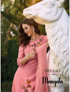 Lily And Lali Manyata Pakistani Suits Catalog at Wholesale Rate