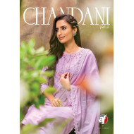 Anju Fabrics Chandani Vol 2 Embroidery Salwar Kameez Catalog at Wholesale Rate