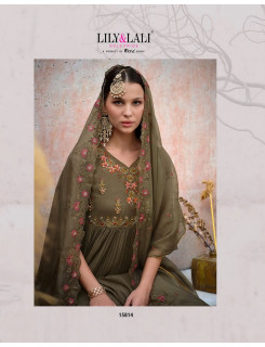 Lily Lali Didaar Georgette Pakistani Suits Catalog at Wholesale Rate