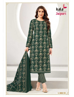 Kala Jaipuri Vol 4 Cotton Dress Materials Catalog at Wholesale Rate