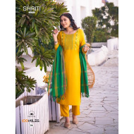 100Miles Kurti Shriti Kurti Bottom with Dupatta Catalog at Wholesale Rate 100Miles Kurti Shriti Kurti Bottom with Dupatta Catalog at Wholesale Rate