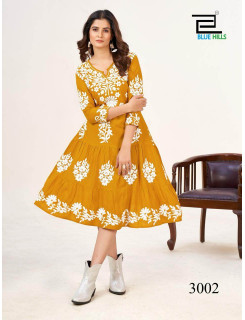 Blue Hills Kurti Kiara Vol 3 Anarkali Kurti Catalog at Wholesale Rate Blue Hills Kurti Kiara Vol 3 Anarkali Kurti Catalog at Wholesale Rate