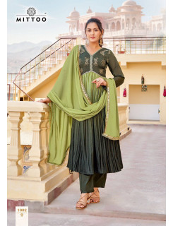 Mittoo Kalika Churidar Salwar Suits Catalog At Wholesale Rate