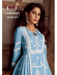 Vamika Lakhnavi Vol 4 Lucknowi Work Kurti Bottom Dupatta Catalog at Wholesale Rate Vamika Lakhnavi Vol 4 Lucknowi Work Kurti Bottom Dupatta Catalog at Wholesale Rate