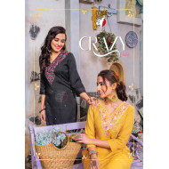 Anju Fabrics Crazy Vol 6 Designer Kurti Catalog at Wholesale Rate