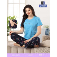 Enora Tshirt With Printed Payjama Night Dress Catalog at Wholesale Rate Enora Tshirt With Printed Payjama Night Dress Catalog at Wholesale Rate