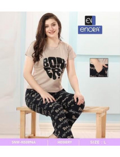 Enora Tshirt With Payjama Night Dress Catalog at Wholesale Rate Enora Tshirt With Payjama Night Dress Catalog at Wholesale Rate