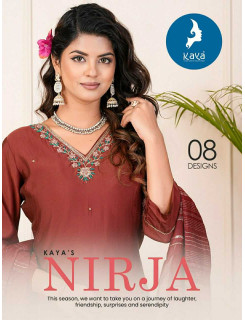 Kaya Nirja Churidar Salwar Suits Catalog at Wholesale Rate