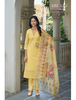 Lily And Lali Kashish Schiffli Churidar Salwar Suits Catalog at Wholesale Rate Lily And Lali Kashish Schiffli Churidar Salwar Suits Catalog at Wholesale Rate
