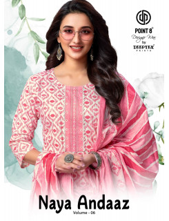 Deeptex Point 8 Naya Andaaz Vol 6 Readymade Dress Catalog at Wholesale Rate