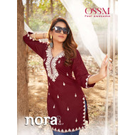 Ossm Nora Vol 5 Ladies Tops Catalog at Wholesale Rate 