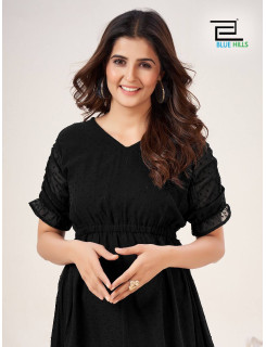 Blue Hills Charming One Piece Dress Catalog at Wholesale Rate