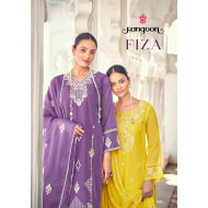 Rangoon Fiza Designer Wedding Party Salwar Suits Catalog at Wholesale Rate