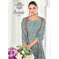 SKT Suits Aarohi Vol 4 Cotton Dress Materials Catalog at Wholesale Rate SKT Suits Aarohi Vol 4 Cotton Dress Materials Catalog at Wholesale Rate