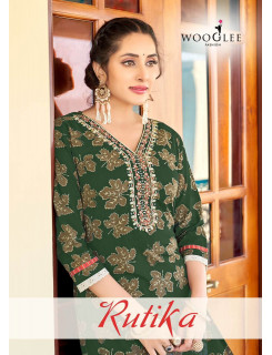 Wooglee Rutika Casual Wear Kurti Catalog at Wholesale Rate