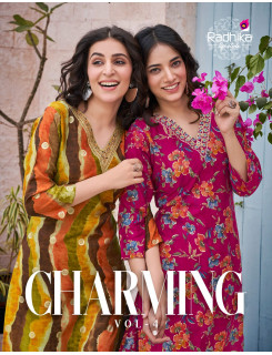 Radhika Lifestyle Charming vol 4 Casual Wear Kurti Catalog at Wholesale Rate