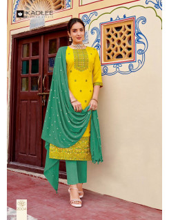 Kadlee Virasat Churidar Salwar Suits Catalog at Wholesale Rate