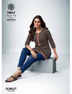 Deeptex Point 8 Scarlet Vol 3 Ladies Top Catalog at Wholesale Rate Deeptex Point 8 Scarlet Vol 3 Ladies Top Catalog at Wholesale Rate