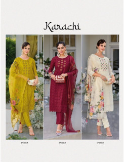 Lily And Lali Karachi Designer Wedding Party Salwar Suits Catalog at Wholesale Rate