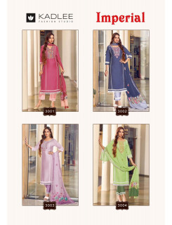 Kadlee Imperial Churidar Salwar Suits Catalog at Wholesale Rate