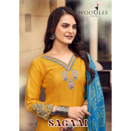 Wooglee Sagaai Embroidery Salwar Kameez Catalog at Wholesale Rate Wooglee Sagaai Embroidery Salwar Kameez Catalog at Wholesale Rate