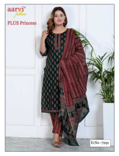 Aarvi Fashions Plus Princess Readymade Dress Catalog At Wholesale Rate