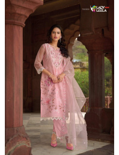 Lady Leela Summer Spring Embroidery  Salwar Kameez Catalog at Wholesale Rate