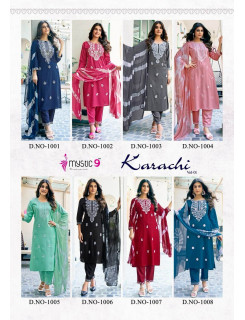 Mystic 9 Karachi Vol 1  Pakistani Suits Catalog at Wholesale Rate Mystic 9 Karachi Vol 1  Pakistani Suits Catalog at Wholesale Rate