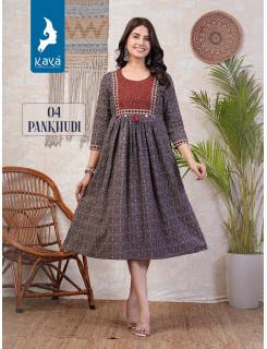 Kaya Kurti Pankhudi Cotton Kurtis Catalog at Wholesale Rate Kaya Kurti Pankhudi Cotton Kurtis Catalog at Wholesale Rate