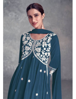 Vamika Adhira Vol 9 Dark List Naira Cut Kurti with Bottom and Dupatta Catalog at Wholesale Rate