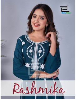 Blue Hills Rashmika Gowns Catalog at Wholesale Rate