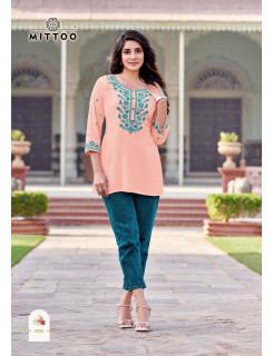 Mittoo Charmi Office Wear Kurtis Catalog at Wholesale Rate Mittoo Charmi Office Wear Kurtis Catalog at Wholesale Rate