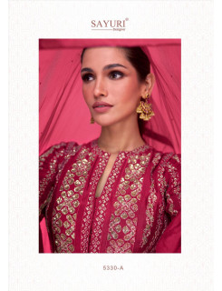 Sayuri Designer Kiaraa Gold Gowns Catalog at Wholesale Rate