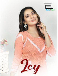 Blue Hills Icy One Piece Dress Catalog at Wholesale Rate