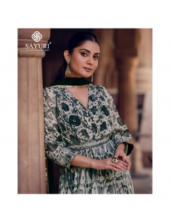 Sayuri Designer Kesar NxParty Wear Kurti Dupata Catalog at Wholesale Rate Sayuri Designer Kesar NxParty Wear Kurti Dupata Catalog at Wholesale Rate