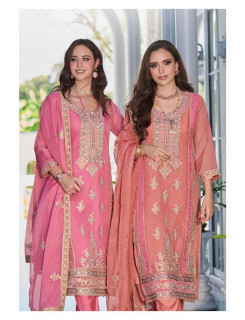 Zaveri Aakriti Embroidery Salwar Kameez Catalog at Wholesale Rate