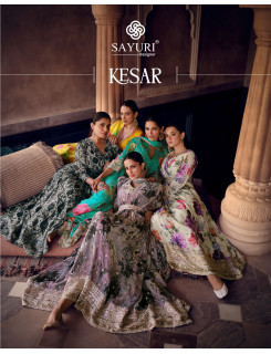 Sayuri Designer Kesar Nx Kurti with Dupatta Catalog at Wholesale Rate