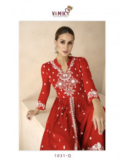 Vamika Lakhnavi Vol 6 Platinum Lucknowi Work Kurti Plazo Dupatta Catalog at Wholesale Rate Vamika Lakhnavi Vol 6 Platinum Lucknowi Work Kurti Plazo Dupatta Catalog at Wholesale Rate