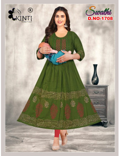 Kinti Swathi Vol 17 Feeding Kurtis Catalog at Wholesale Rate Kinti Swathi Vol 17 Feeding Kurtis Catalog at Wholesale Rate