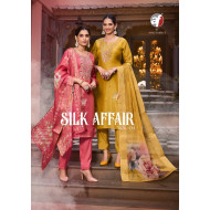 Anju Fabrics Silk Affair Vol 4 Embroidery Salwar Kameez Catalog at Wholesale Rate Anju Fabrics Silk Affair Vol 4 Embroidery Salwar Kameez Catalog at Wholesale Rate