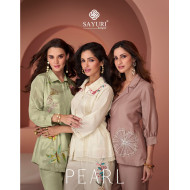 Sayuri Designer Pearl Co Ord Set Catalog at Wholesale Rate