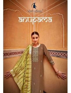 Ladies Flavour Anupama Embroidery Salwar Kameez Catalog at Wholesale  Rate Ladies Flavour Anupama Embroidery Salwar Kameez Catalog at Wholesale  Rate