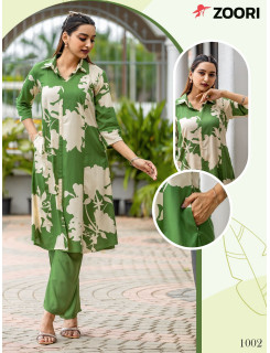 Zoori Alexa Kurtis With Bottom Catalog at Wholesale Rate