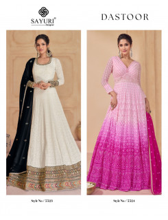 Sayuri Designer Dastoor Gowns Catalog at Wholesale Rate