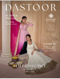 Sayuri Designer Dastoor Gowns Catalog at Wholesale Rate