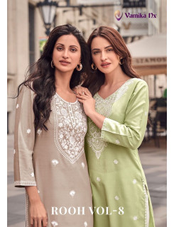 Vamika Nx Rooh vol 8 Kurtis with Bottom Catalog at Wholesale Rate Vamika Nx Rooh vol 8 Kurtis with Bottom Catalog at Wholesale Rate